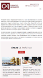 Mobile Screenshot of caracuel-abogados.com